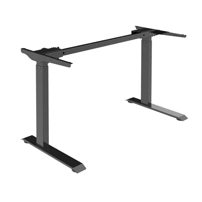 North American electric study desk standing office esports desk computer desk household electric height adjustable table (black)
