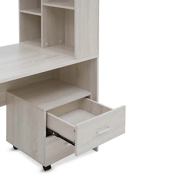 Light wood grain family desk three-piece set  (2)f2i