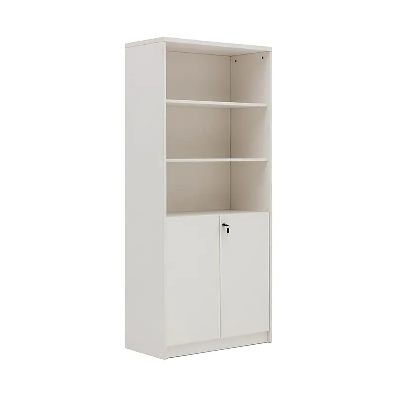 low cabinet office data cabinet wooden storage bookcase wall table cabinet 5 Tiers Filing Cabinet (White)