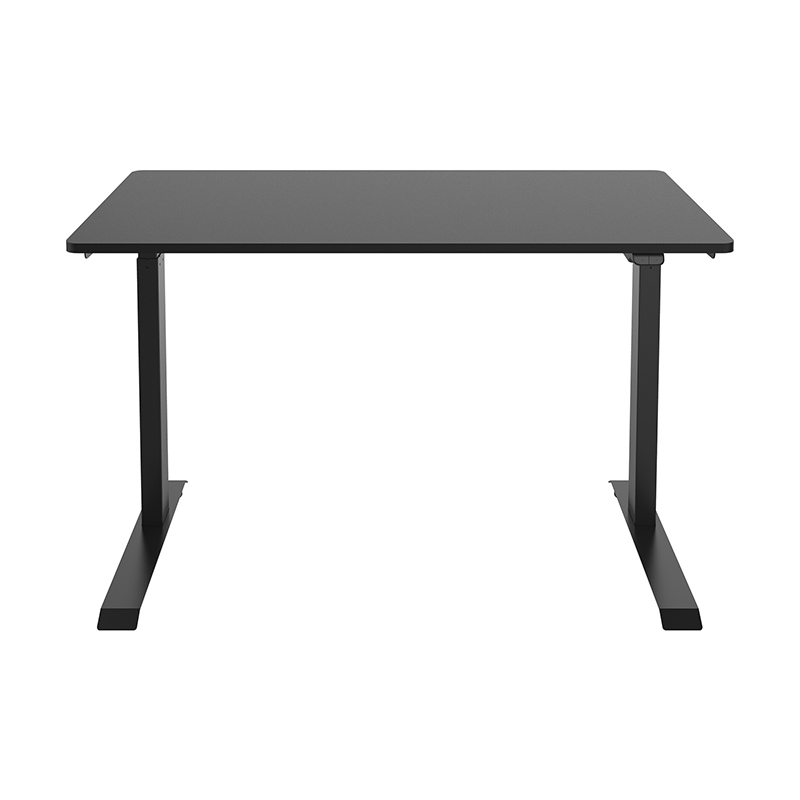 North American electric study desk standing office esports desk computer desk household electric height adjustable table (black)