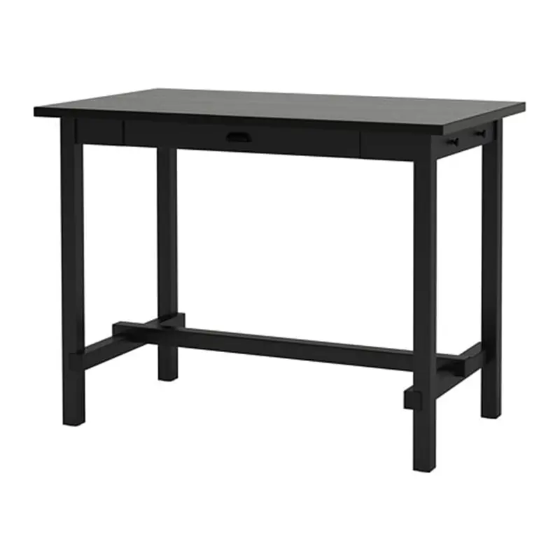 Nordic dining table household modern simple imitation solid wood dining table