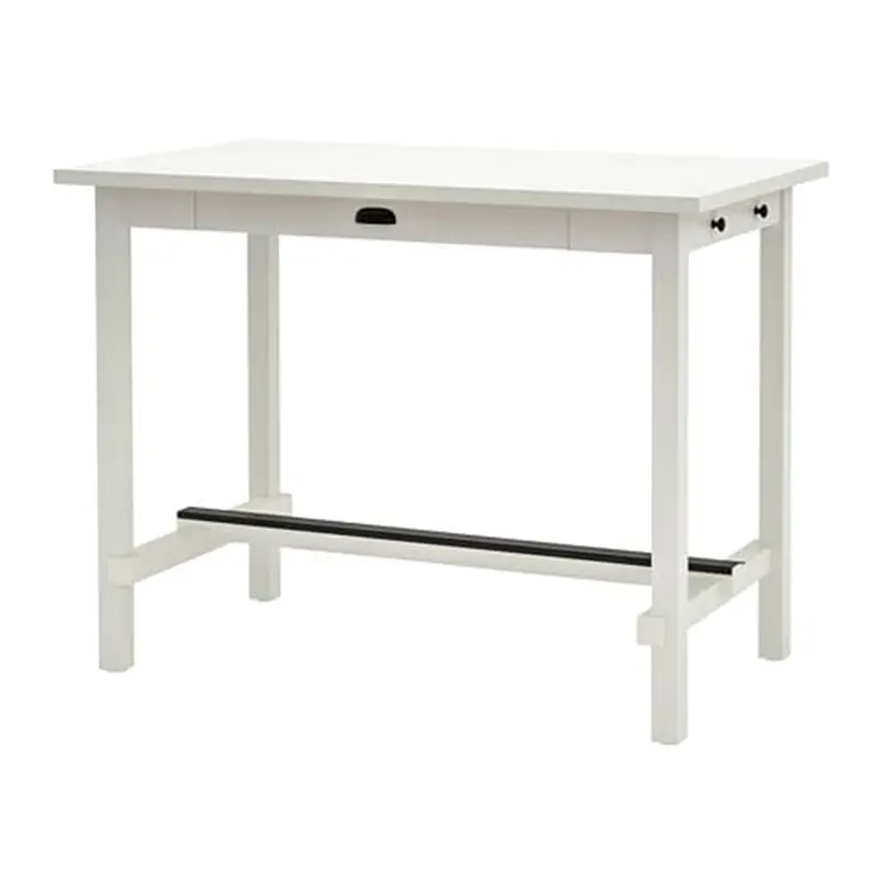 Nordic dining table household modern simple imitation solid wood dining table