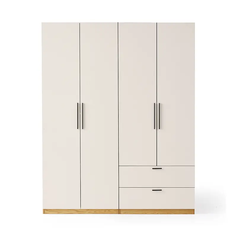Cohar 1.6M Wardrobe with Drawers Set (WhiteNatural)